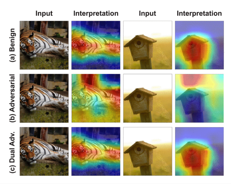 Hardening Interpretable Deep Learning Systems: Investigating Adversarial Threats and Defenses